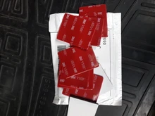 Cinta adhesiva de espuma acrílica de doble cara para oficina, cinta adhesiva de doble cara de 3M, color gris de 40 Mm X 50 Mm X 2 Mm X 10 Uds.