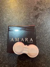 AMARA-lentillas cosméticas, lentillas de colores para ojos, bonitas, serie negra, 1 par