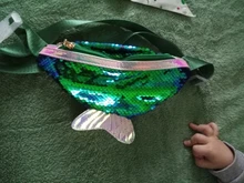 Riñonera de lentejuelas a la moda para niñas, bolso de cintura para niños, cinturón de pecho