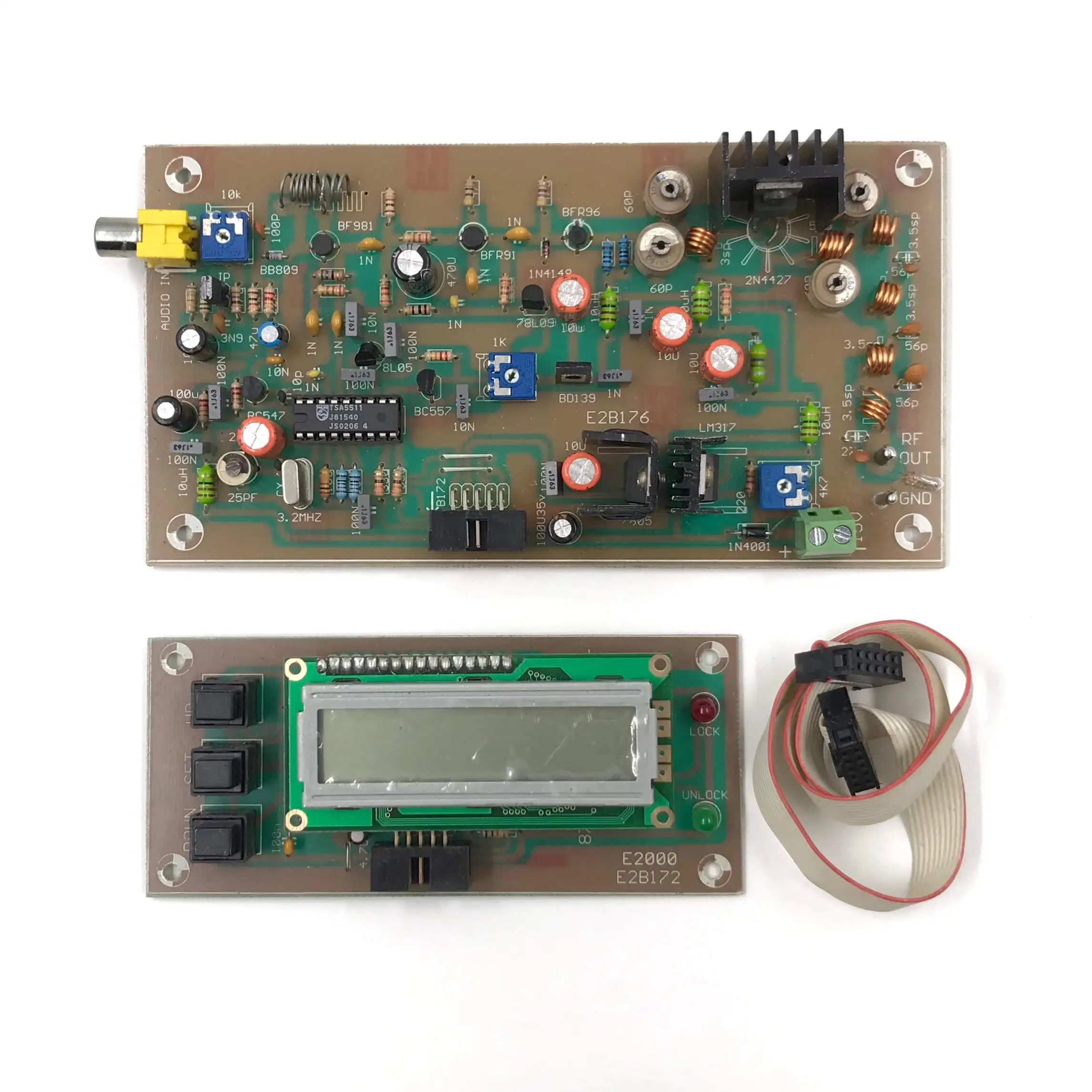 PLLFMTransmitterCircuitBoard7W875108MhzAdjustableFrequency7