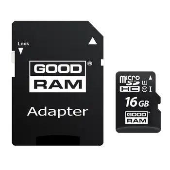 

M1AA-0160R12 Micro SDHC Class 10 UHS-I U1GOODRAM7.94