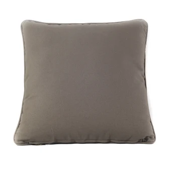 

Cotton polyester fabric cushion cover, taupe gray, 45X45