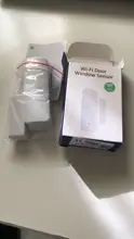 Tuya-Sensor magnético WiFi para puertas y ventanas, Detector inteligente de seguridad para el hogar, Kits de sistema de alarma con Alexa y Google