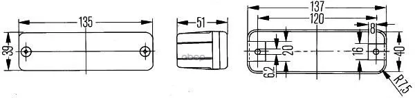 2ba 002 939-251_указатель Поворотов! Universal Hella 2ba002939251 HELLA арт. 2BA002939251
