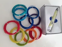 Printer-Pen 3d-Pen Led-Painting DIY Children Educational-Toys Gifts Pla Filament Kids