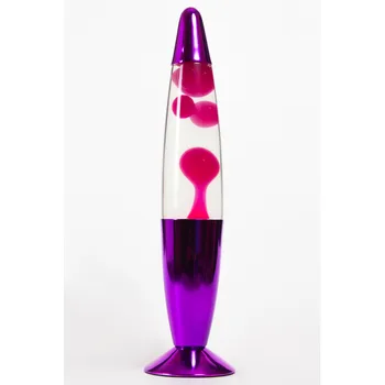 

Lava lamp 41 cm Chrome Pink/Clear (Wax)
