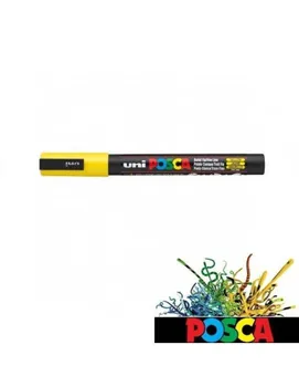 

POSCA UNI-BALL 0.9-1.3 MM MARKER PEN YELLOW
