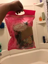 FABC-extensiones de pelo ondulado brasileño, con cierre, pelo humano ondulado prearrancado, proporción media, no remy, color negro Natural