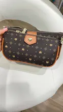 FOXER-Bolso cruzado 3 en 1 con monograma para mujer, bandolera con monedero extraíble de PVC, a la moda, 2020