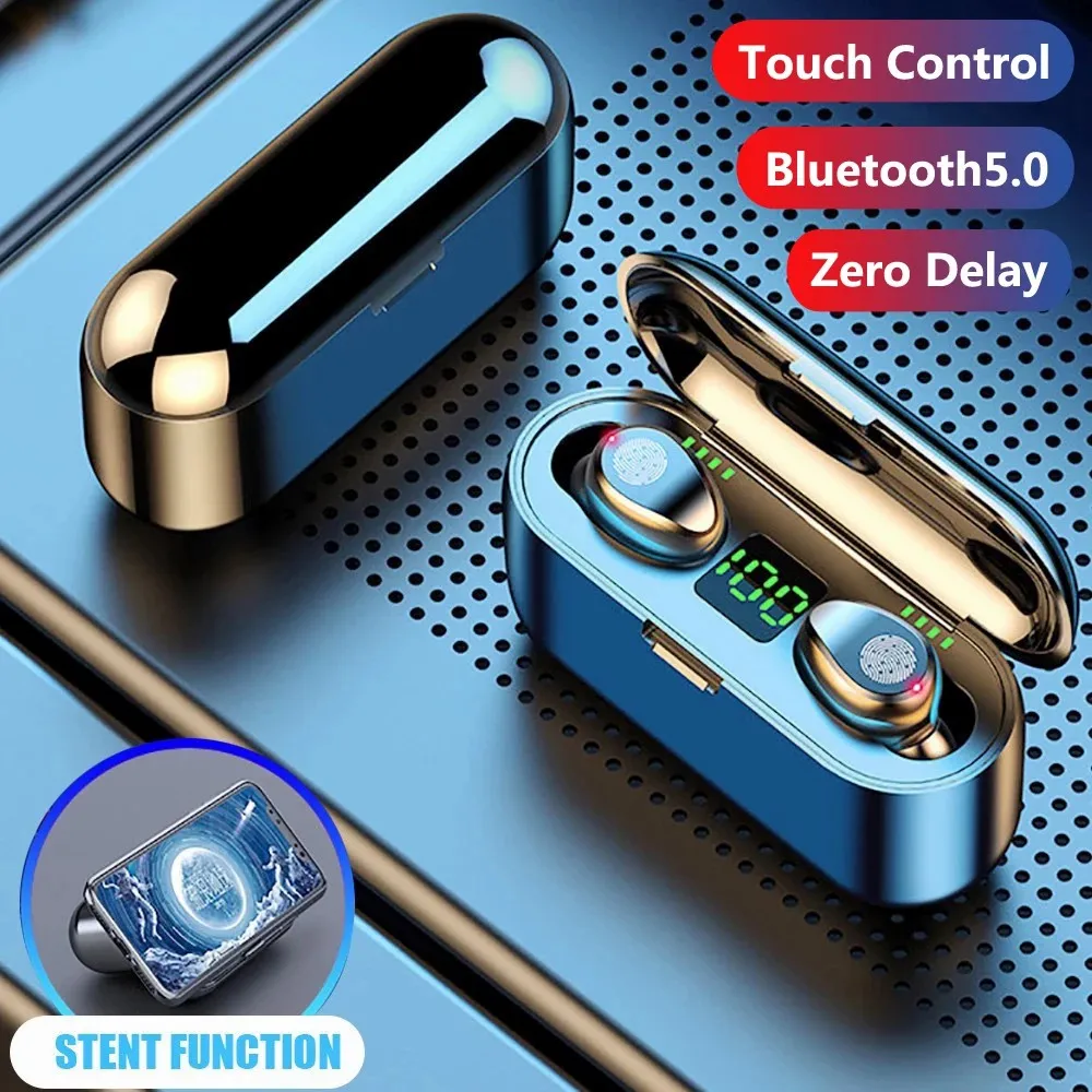 TWS-стереонаушники с поддержкой Bluetooth 2200 и зарядным футляром на мА · ч | Электроника