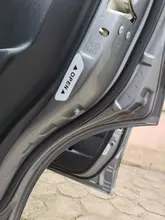 5 unids/set coche reflectancia Reflector adhesivo Auto accesorios Exterior cinta reflectante adhesiva Reflector de reflejo de advertencia