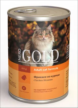 

Nero gold canned food for cats "chicken fricase" 0,41 kg x 12 PCs