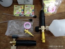 Boquilla de espuma para generador de Karcher K2 K3 K4 K5 K6 K7, arandela de alta presión para coche