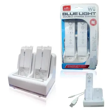 

Charging Base 2 in 1 + 2 Wii Remote battery [charging 2 controls at once]