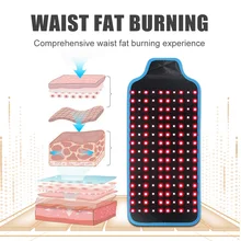 

THERAPY Belt Slimming Laser LED Weight Loss Fat Wrap 660nm 850nm Infrared Red Light Therapy