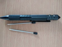 Bolígrafo táctico multifunción 3 en 1, silbato de emergencia, herramienta EDC de autodefensa, supervivencia al aire libre, autorescate