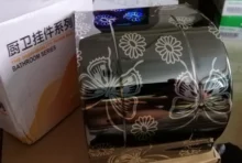 Box Tissue-Holder Toilet Stainless-Steel Waterproof New Creative