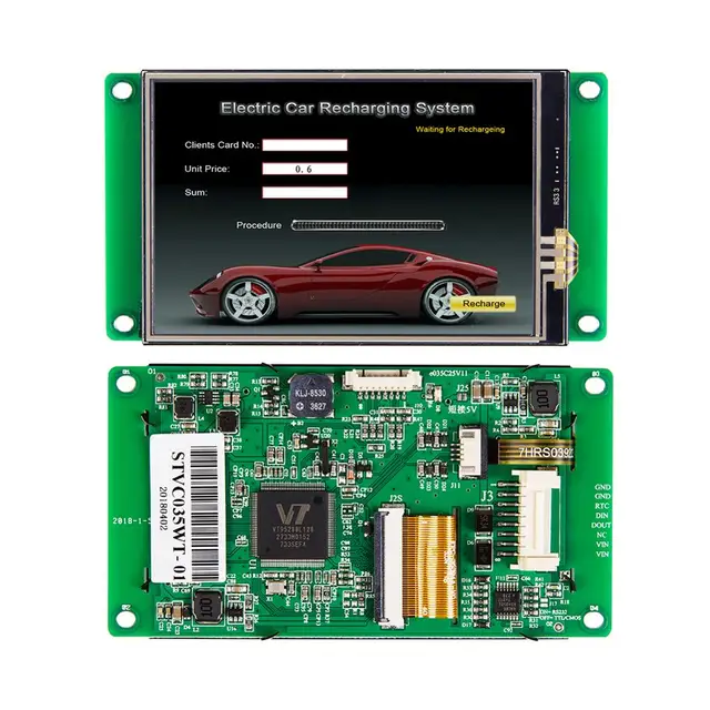 STONE HMI TFT LCD Module  LCD Touch Screen Display with RS232/RS485/TTL STVC035WT-01