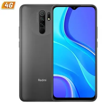 

Xiaomi redmi 9 mobile Smartphone charcoal gray-6.53 '/16.59cm - mtk helio g80 - 4gb ram - 64gb - cam (13 + 8 + 5 + 2)/8mp - 4g - dual