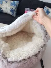 Cat-Bed Cats Nest Puppy-Sleeping-Bag Dogs Plush Soft Round Small Warm Winter New Long
