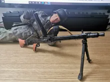 Gun Toy Soldier-Machine Model-Assembly Building-Bricks Puzzles Action-Figure MG42 1/6-Scale