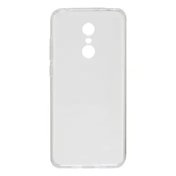 

Mobile cover Xiaomi Redmi 5 Plus KSIX Flex TPU Transparent