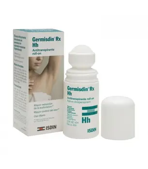 

Germisdin Rx Hh antiperspirant Roll On 40 Ml