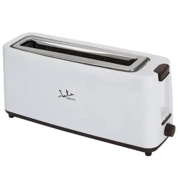 

BREAD TOASTER JATA TT579-900W-WIDE SLOT 40MM - 6 POSITIONS TAN-FUNCTION DEFROST-BODY COLD TAP