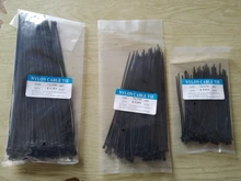 Wire-Zip-Ties-Set Cable Fasteners Hardware Industrial-Supply Self-Locking Plastic Nylon
