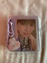 MINKYS Kawaii brillante Mini Bling bolsillo 3 Ring Binder diario cuaderno diario del programa DIY libro de fotos coreano papelería de la escuela