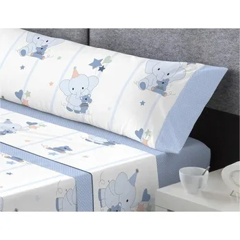 

Sheet set Fabric HAPPY Blue Catotex 90x190 cm