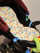 Asiento de algodón para cochecito de bebé recién nacido, accesorio de cojín para carrito esterilla infantil, cómodo y suave de diferentes colores