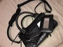 Bolso europeo de cuero PU para motocicleta para mujer, bandoleras cruzadas con remaches y borlas