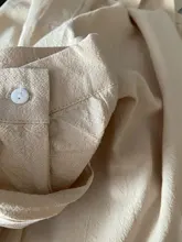 Msfancy-Conjunto de dos piezas de verano para Mujer, conjunto de pantalones cortos de 2021 algodón, camisa holgada Vintage Bohemia, pantalones cortos de cintura alta