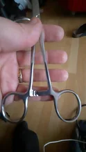 Pinza hemostática de acero inoxidable, kit de herramientas quirúrgicas, pinzas de pesca, abrazaderas con fijación hemostática, hv3n