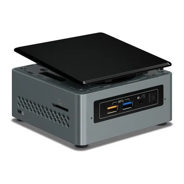 Мини ПК Intel NUC6CAYH Celeron J3455 DDR3L серый