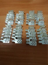 Special Silver Copper Clamps Floor Heating Film Connector Accessories
