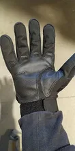 Guantes de motocicleta transpirables Unisex, de dedo completo, de carreras al aire libre, de moda, protectores para Motocross, 1 par