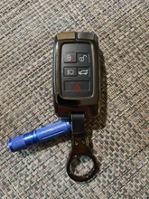 De aleación de Zinc llave de coche de la cubierta de la caja para Land Rover A9 Range Rover Sport Evoque Freelander 2 Jaguar XE XJ XJL XF C-X16 V12 guitarra