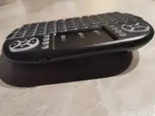 Air-Mouse Touchpad Tv-Box Remote-Control Russian Backlit I8 Mini Wireless-Keyboard Android