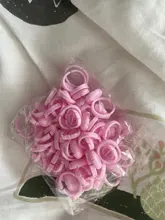 Pegamento desechable para pestañas, contenedor de Porta anillos, herramientas de extensión de pestañas, 50/100 Uds., venta al por mayor