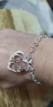 Pulsera hueca de corazón para mujer, brazalete de marca de Color plata, regalo de San Valentín a la moda, joyería al por mayor, nuevo