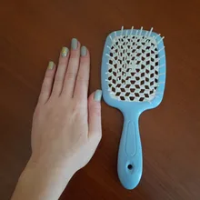 Cepillos para el pelo salón enredados, herramientas de estilismo para el cabello, peines de placa grande, peine masajeador para el cabello, peine para coleta para niñas