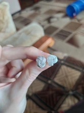 DOTEFFIL-pendientes de tuerca de cuerda suave para mujer, Plata de Ley 925 auténtica elegante, joyería de compromiso de boda, 100%