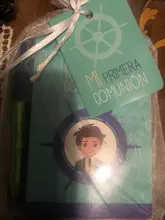 Libreta c/boligrafo niño comunion - 1 unidad aleatoria
