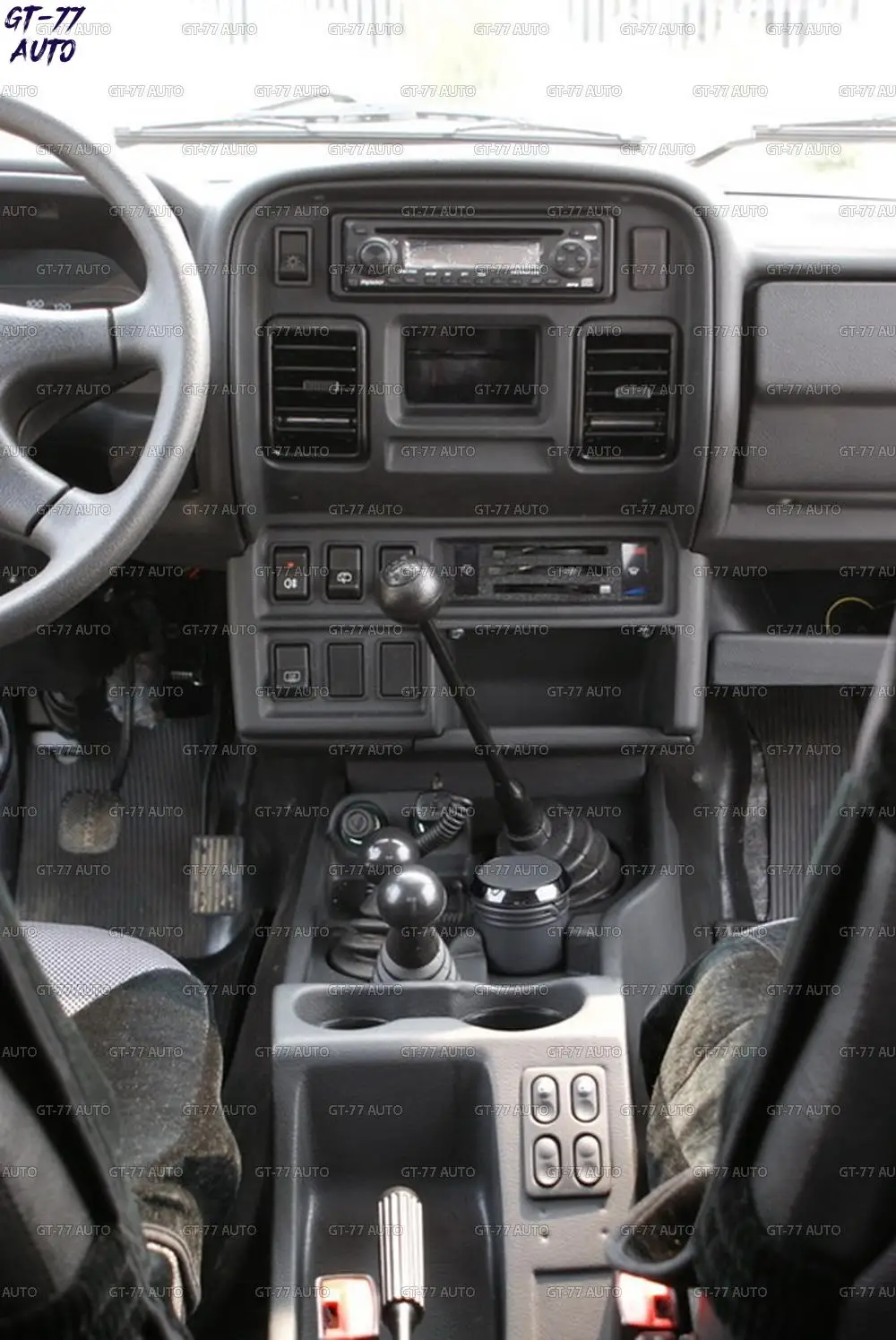 Приборная панель для Lada Niva 4x4 1995- интерьерный блок переключателей материал передней панели АБС-пластик Стайлинг тюнинг
