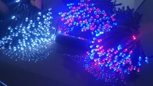 Festoon LED Christmas Fairy String Lights Outdoor Garden Solar Garland Lights Wedding