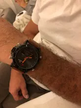 NAVIFORCE- Relojes deportivos de cuero para hombre, relojes de pulsera masculino, digital, led, de cuarzo, resistente al agua