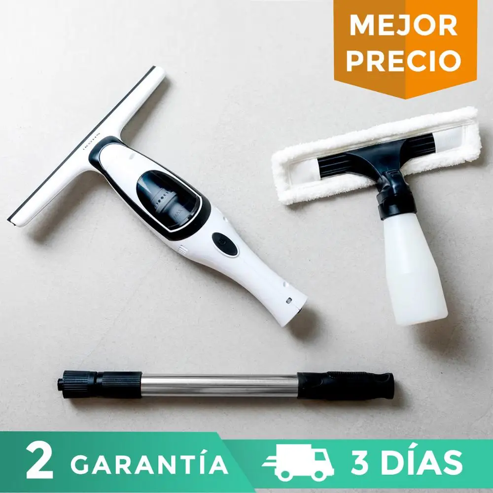 Tanie IKOHS WIPE XT okno elektryczne Cleaner szklane lustra płytki z gumowymi wargami urządzenia do oczyszczania z możliwością przedłużenia do 65cm łatwy w użyciu