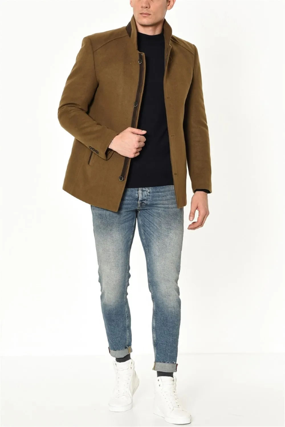 PLT8327 Пальто DEWBERRY-CAMEL